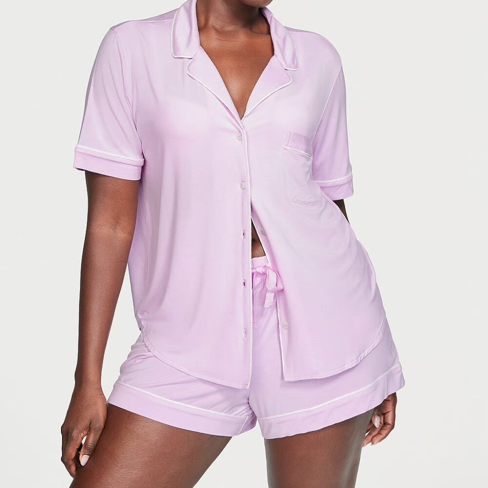 NWT Victoria's Secret | Modal Short Pajama Set in Violet Sugar - Size Small